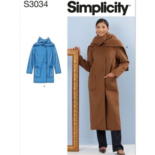 Simplicity Paper Sewing Pattern 3034