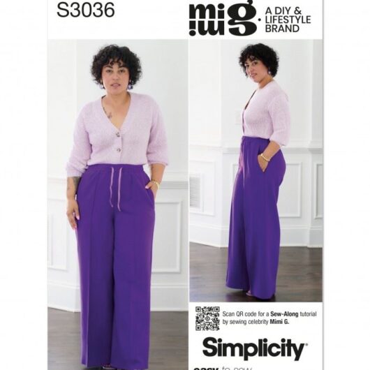 Simplicity Paper Sewing Pattern 3036