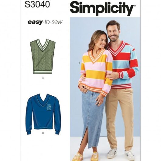 Simplicity Paper Sewing Pattern 3040