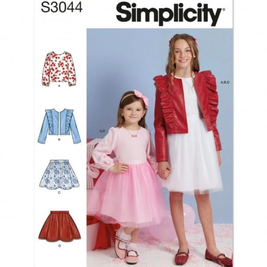 Simplicity Paper Sewing Pattern 3044