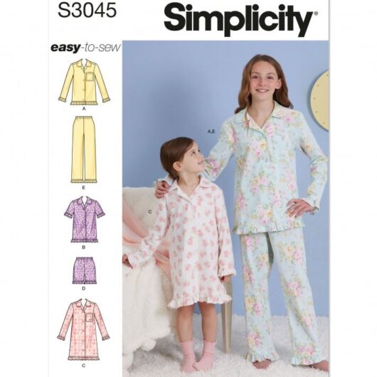 Simplicity Paper Sewing Pattern 3045