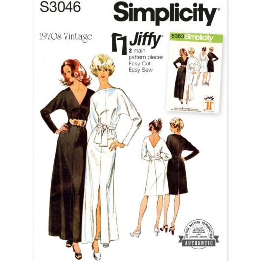Simplicity Paper Sewing Pattern 3046
