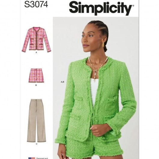 Simplicity Paper Sewing Pattern 3074