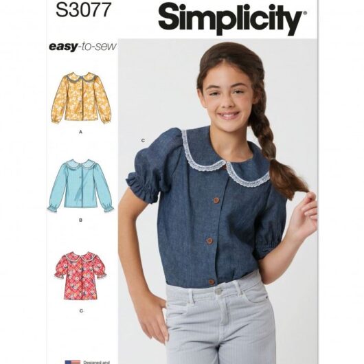 Simplicity Paper Sewing Pattern 3077