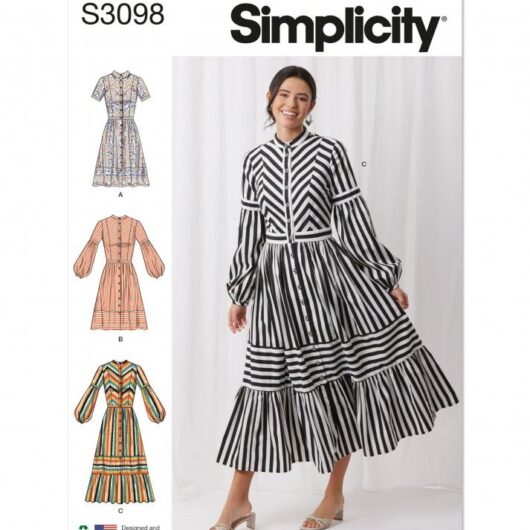 Simplicity Paper Sewing Pattern 3098
