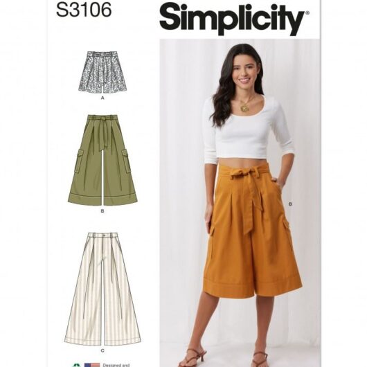 Simplicity Paper Sewing Pattern 3106