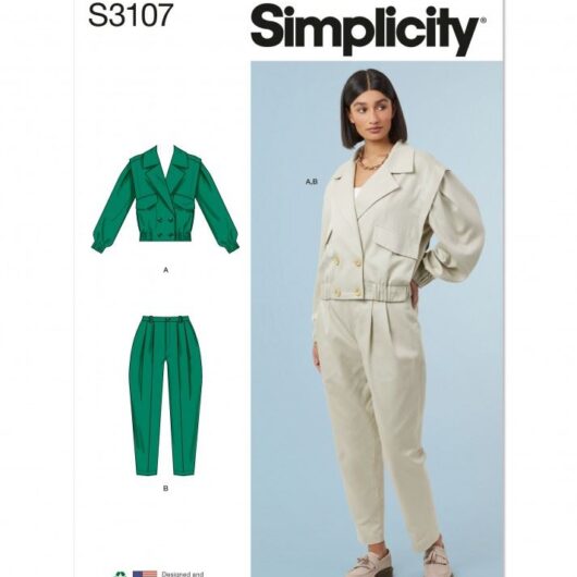 Simplicity Paper Sewing Pattern 3107