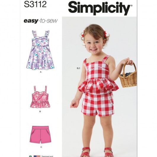 Simplicity Paper Sewing Pattern 3112