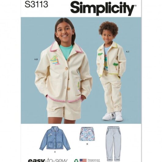 Simplicity Paper Sewing Pattern 3113