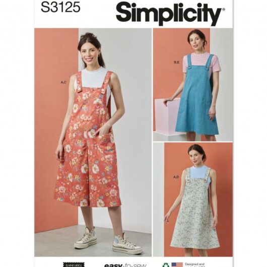 Simplicity Paper Sewing Pattern 3125