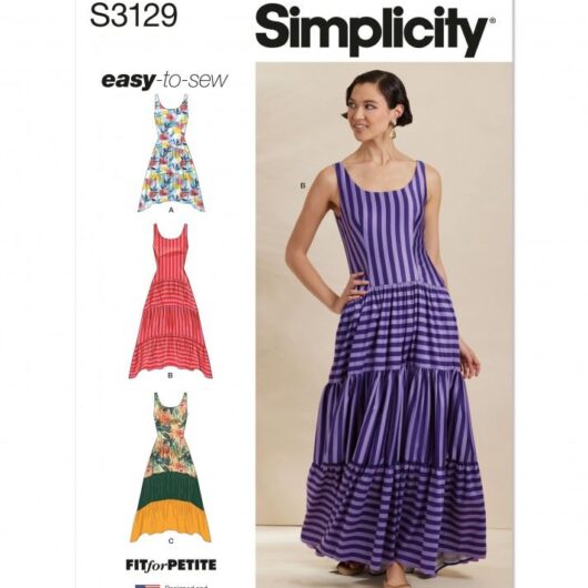Simplicity Paper Sewing Pattern 3129