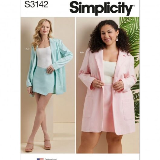 Simplicity Paper Sewing Pattern 3142