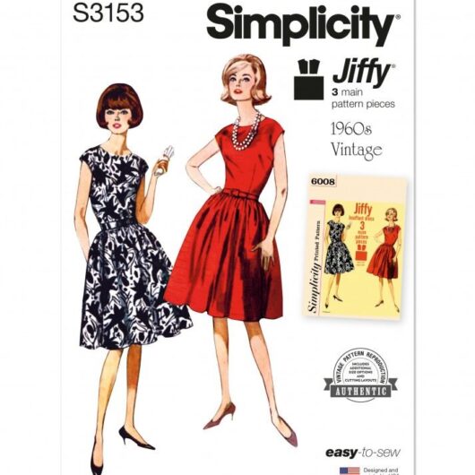 Simplicity Paper Sewing Pattern 3153