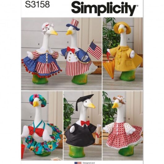 Simplicity Paper Sewing Pattern 3158