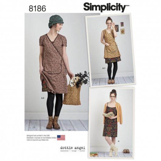 Simplicity Paper Sewing Pattern 8186