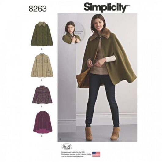 Simplicity Paper Sewing Pattern 8263