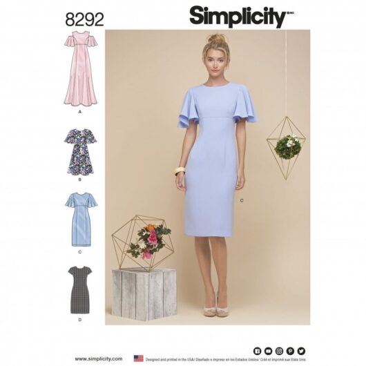 Simplicity Paper Sewing Pattern 8292