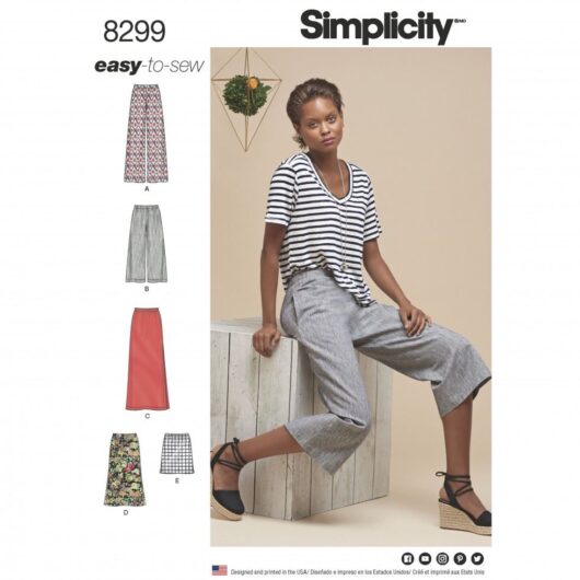 Simplicity Paper Sewing Pattern 8299