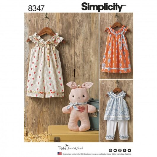 Simplicity Paper Sewing Pattern 8347