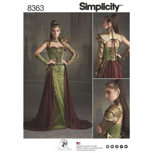 Simplicity Paper Sewing Pattern 8363