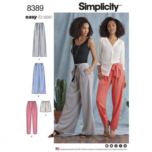 Simplicity Paper Sewing Pattern 8389