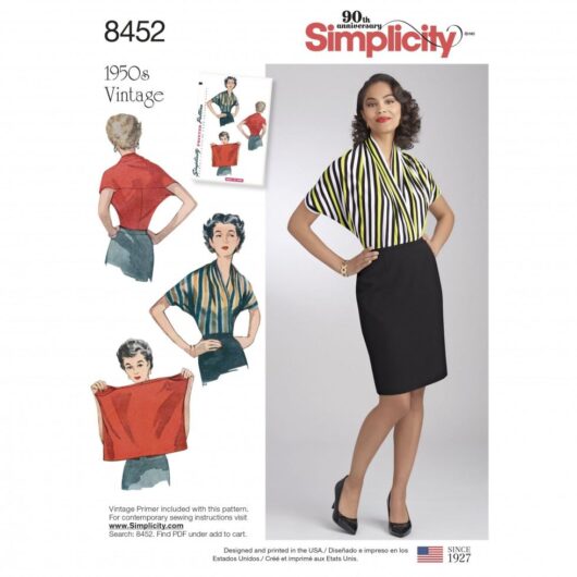 Simplicity Paper Sewing Pattern 8452