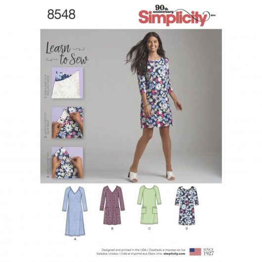 Simplicity Paper Sewing Pattern 8548
