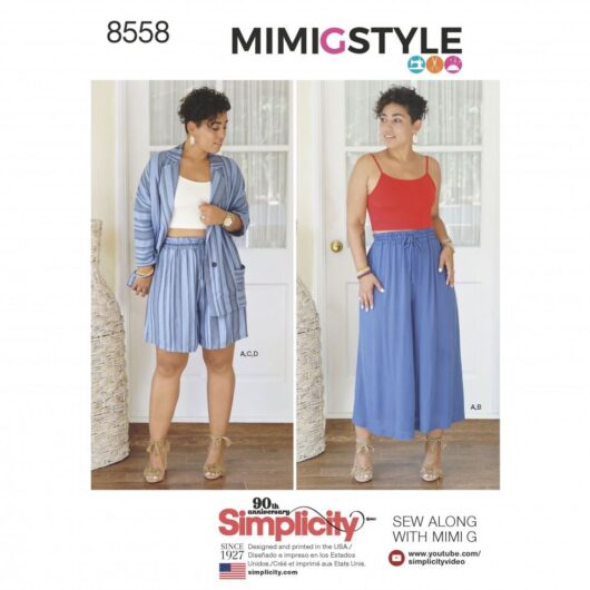 Simplicity Paper Sewing Pattern 8558