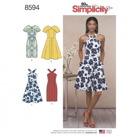 Simplicity Paper Sewing Pattern 8594