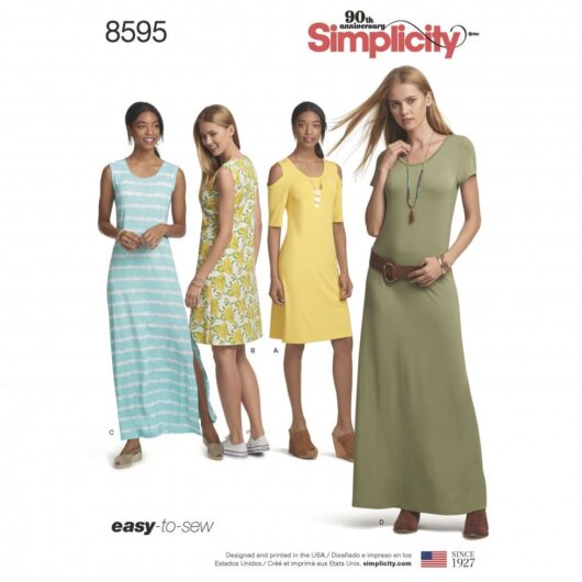 Simplicity Paper Sewing Pattern 8595