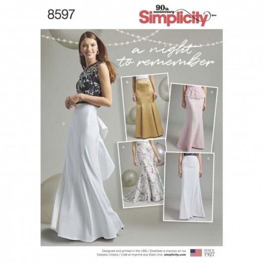 Simplicity Paper Sewing Pattern 8597