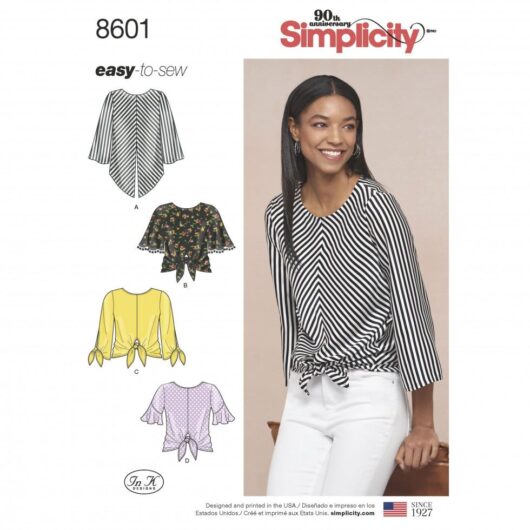 Simplicity Paper Sewing Pattern 8601