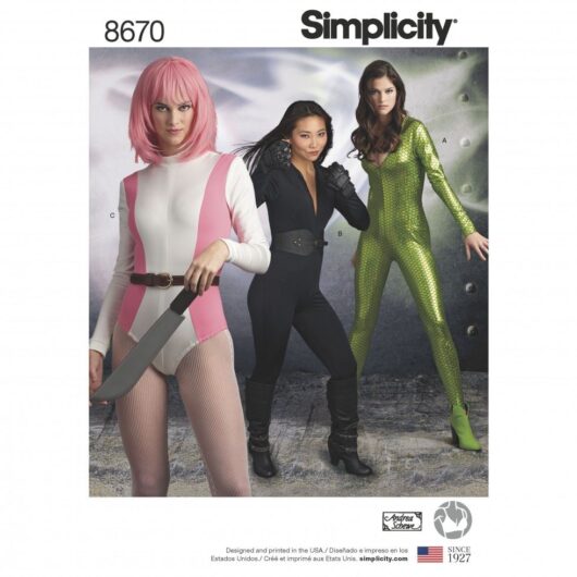 Simplicity Paper Sewing Pattern 8670