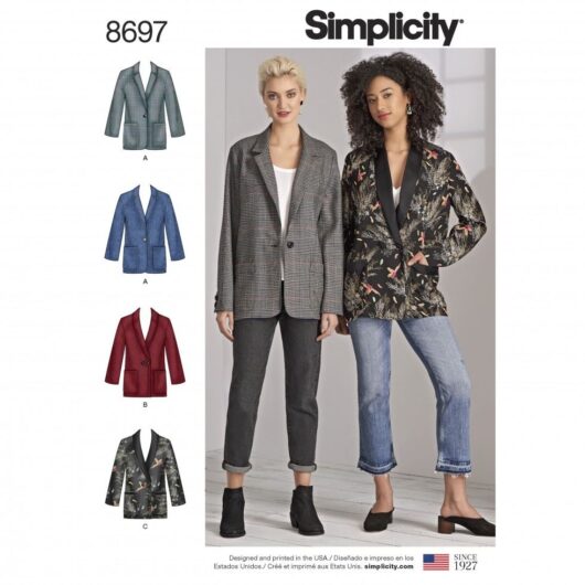 Simplicity Paper Sewing Pattern 8697