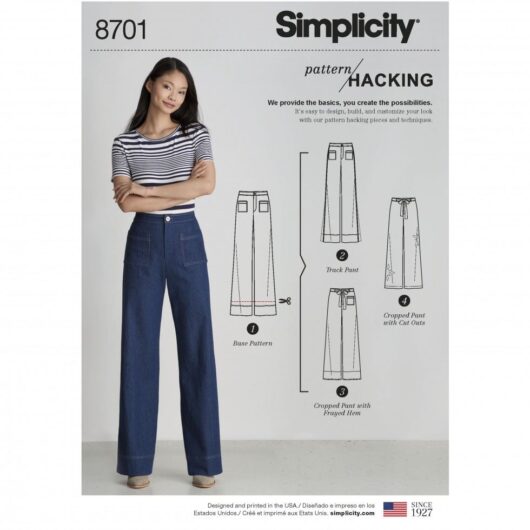 Simplicity Paper Sewing Pattern 8701