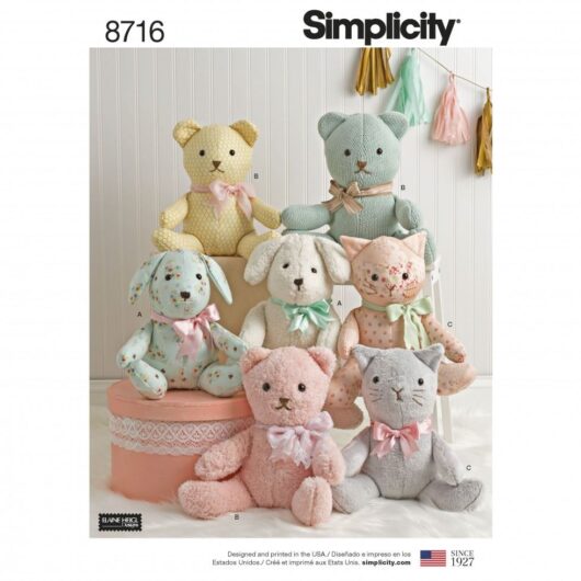 Simplicity Paper Sewing Pattern 8716