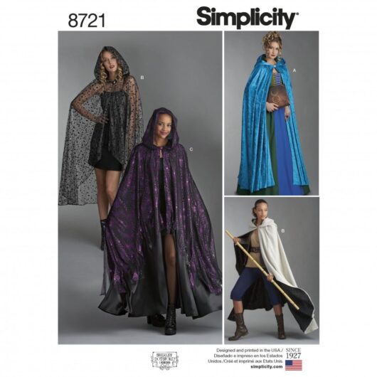 Simplicity Paper Sewing Pattern 8721