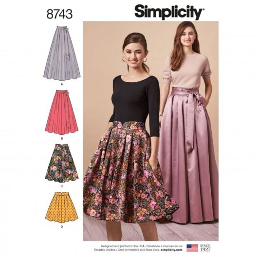 Simplicity Paper Sewing Pattern 8743