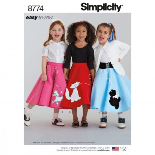 Simplicity Paper Sewing Pattern 8774