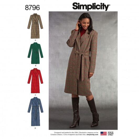 Simplicity Paper Sewing Pattern 8796