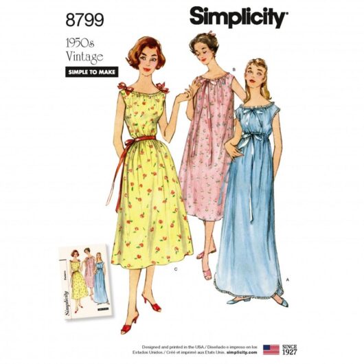 Simplicity Paper Sewing Pattern 8799