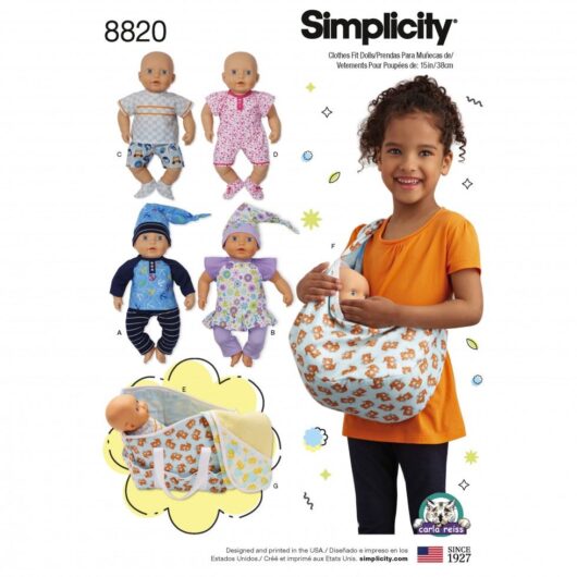 Simplicity Paper Sewing Pattern 8820