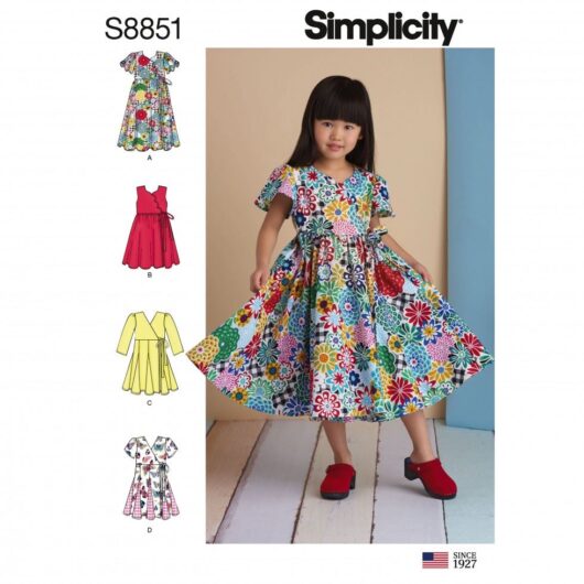 Simplicity Paper Sewing Pattern 8851