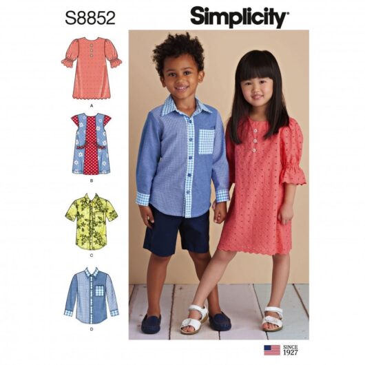 Simplicity Paper Sewing Pattern 8852