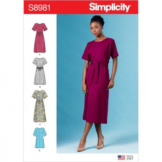 Simplicity Paper Sewing Pattern 8981