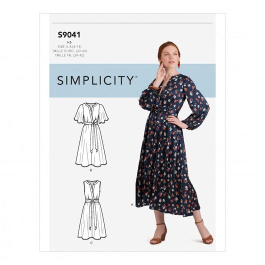Simplicity Paper Sewing Pattern 9041