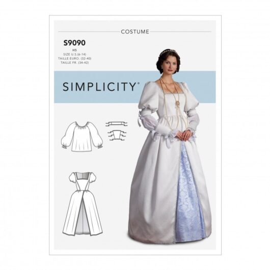 Simplicity Paper Sewing Pattern 9090