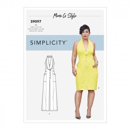 Simplicity Paper Sewing Pattern 9097