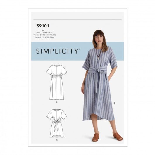 Simplicity Paper Sewing Pattern 9101