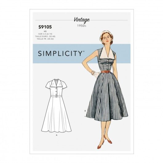 Simplicity Paper Sewing Pattern 9105